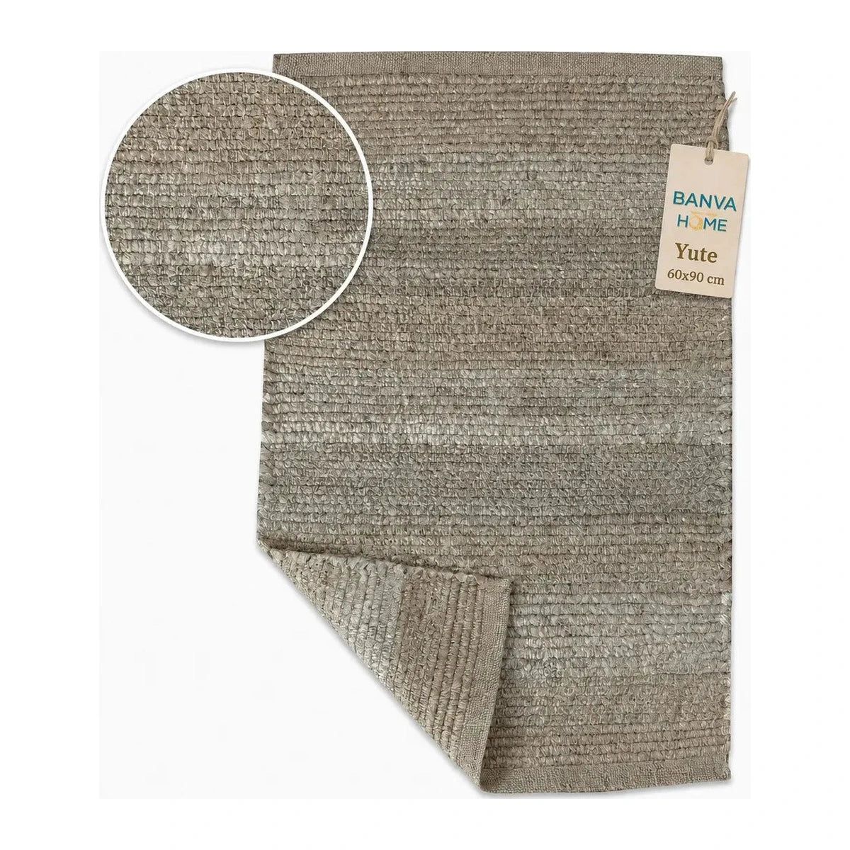 Jute Fibra Natural Nordic Beige 60x90