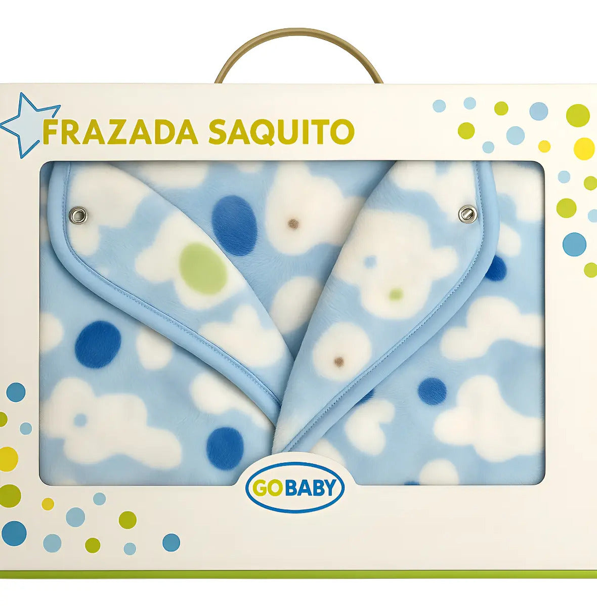 Frazada Saquito Para Bebé - Suave 110 X 80 Cms