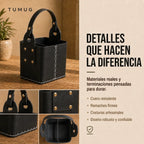 Bolso Matero Negro 4 Compartimientos