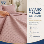 Quilt Atenas Súper King Rosa