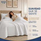 Quilt Atenas King Blanco