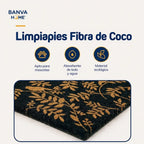 Limpiapies Coco LEAVES 75x45