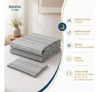 Quilt Breda 2 Plazas Gris