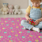 Alfombra Infantil Estampado Girl 95x133