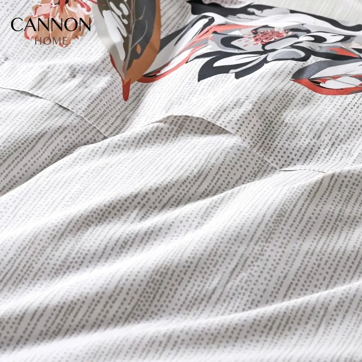 Juego Sábana Cannon 200 Hilos Abbys 2 Plazas Estampado