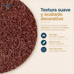 Shaggy Peluda Terracota 100x50
