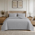 Quilt Atenas King Gris