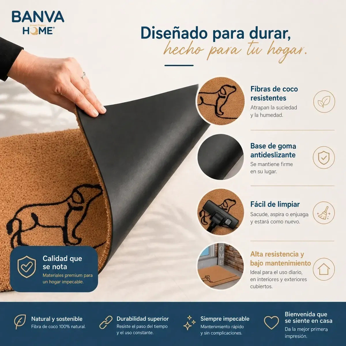 Limpiapies Coco Pas 75x45