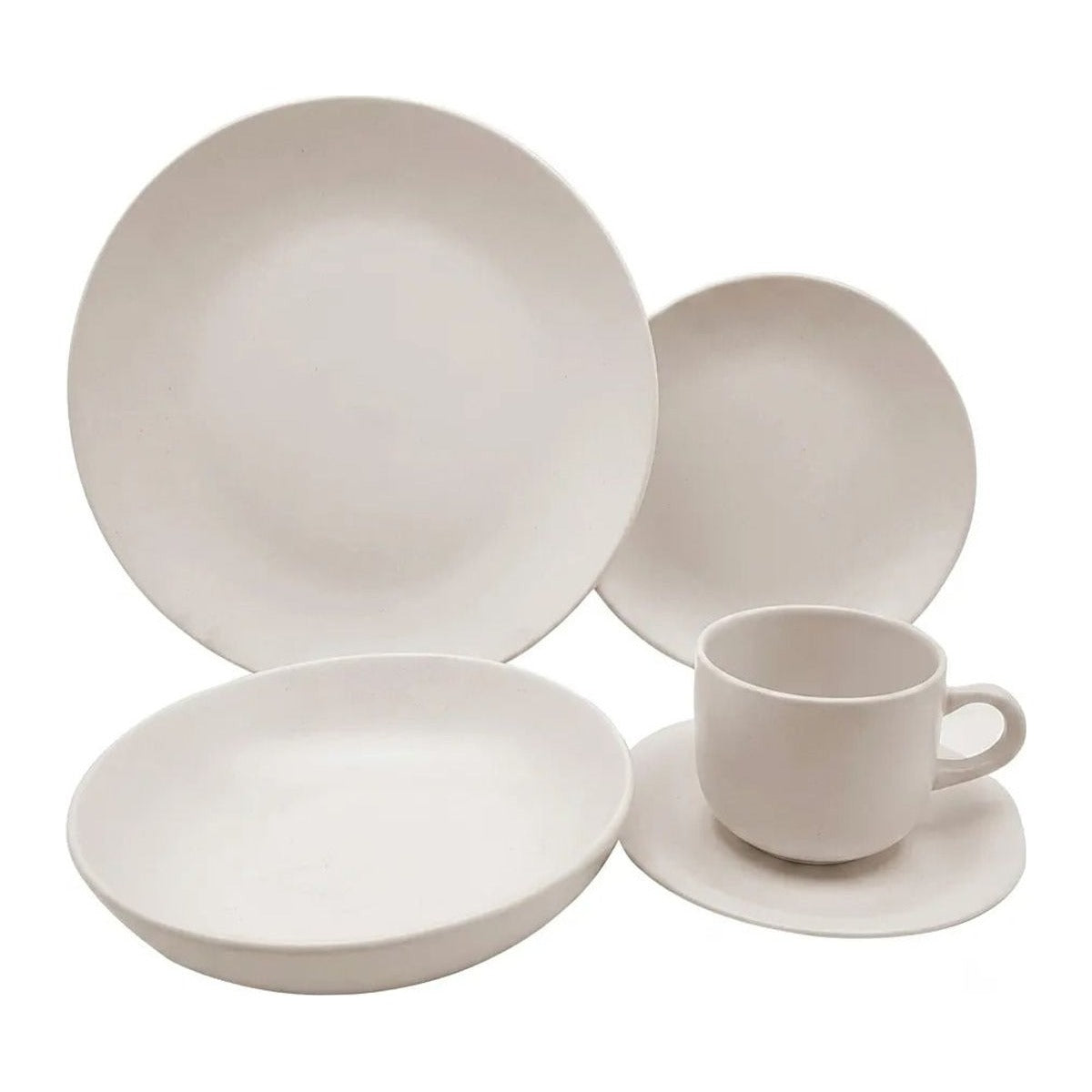 Juego Set Vajilla STW 30pzas Beige