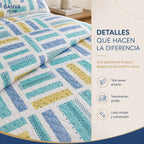 Quilt Bruselas 1.5 Plazas Bars