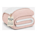 Quilt Sherpa Súper King Rosa